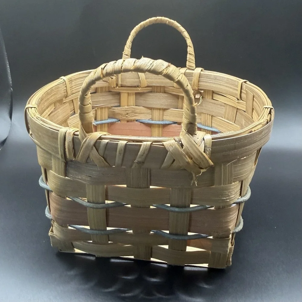 Handmade vintage handwoven